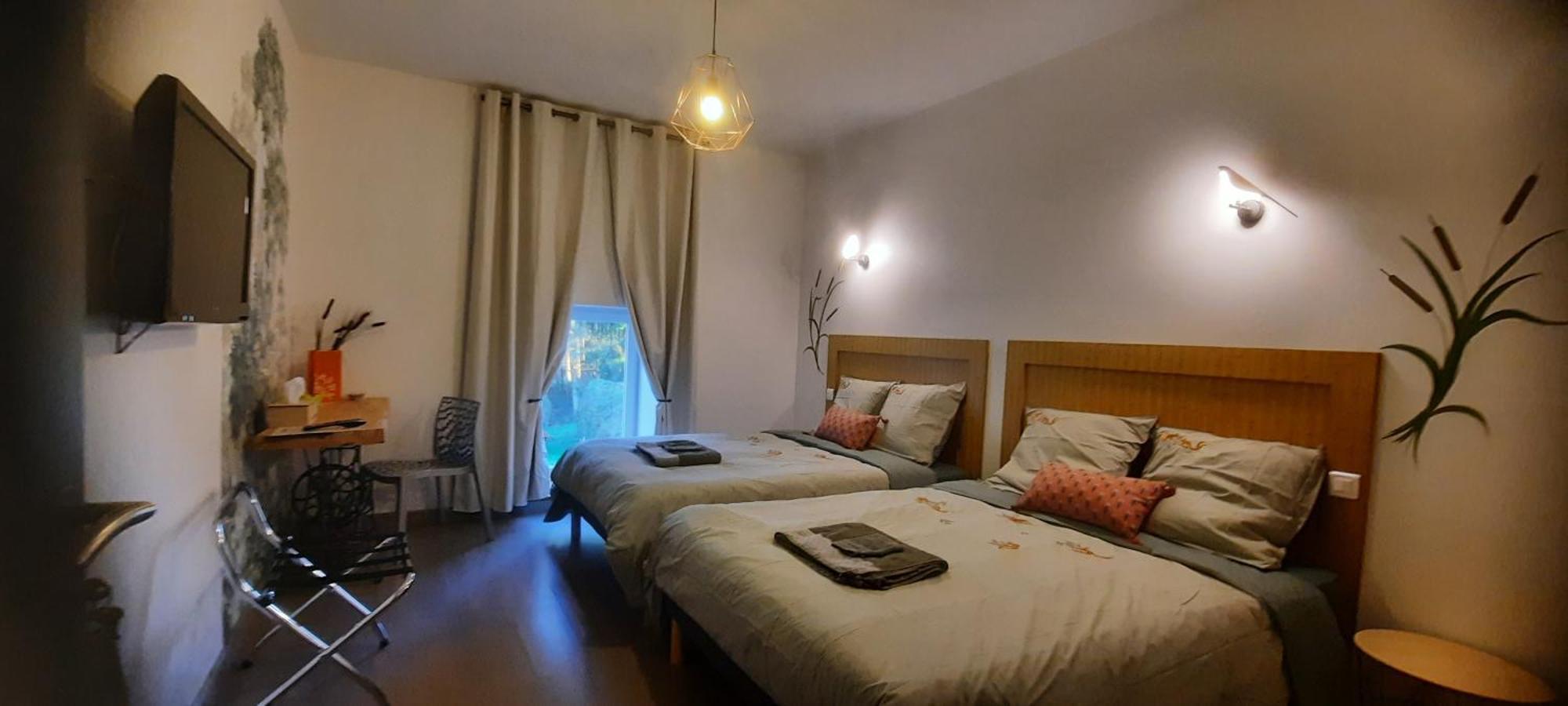 Bed and Breakfast Les Etangs Du Moulin D'Harcy Lonny Exterior foto